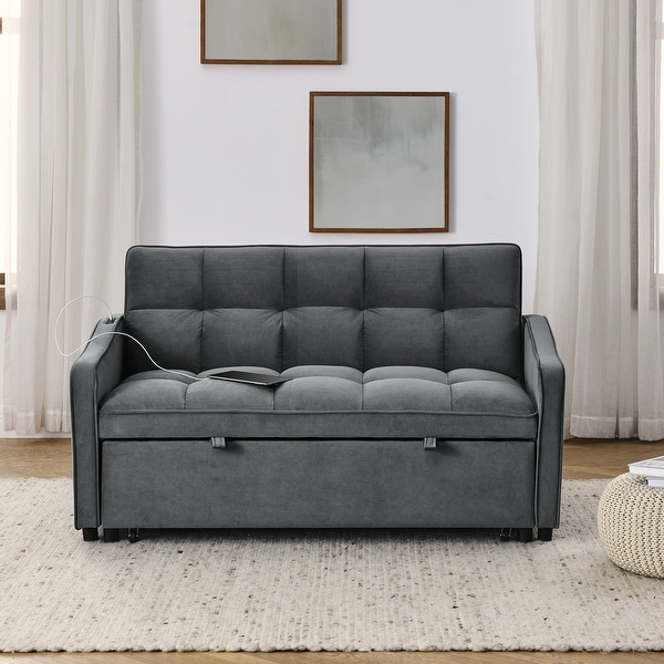 Loveseats Sofa Bed with Pullout Bed