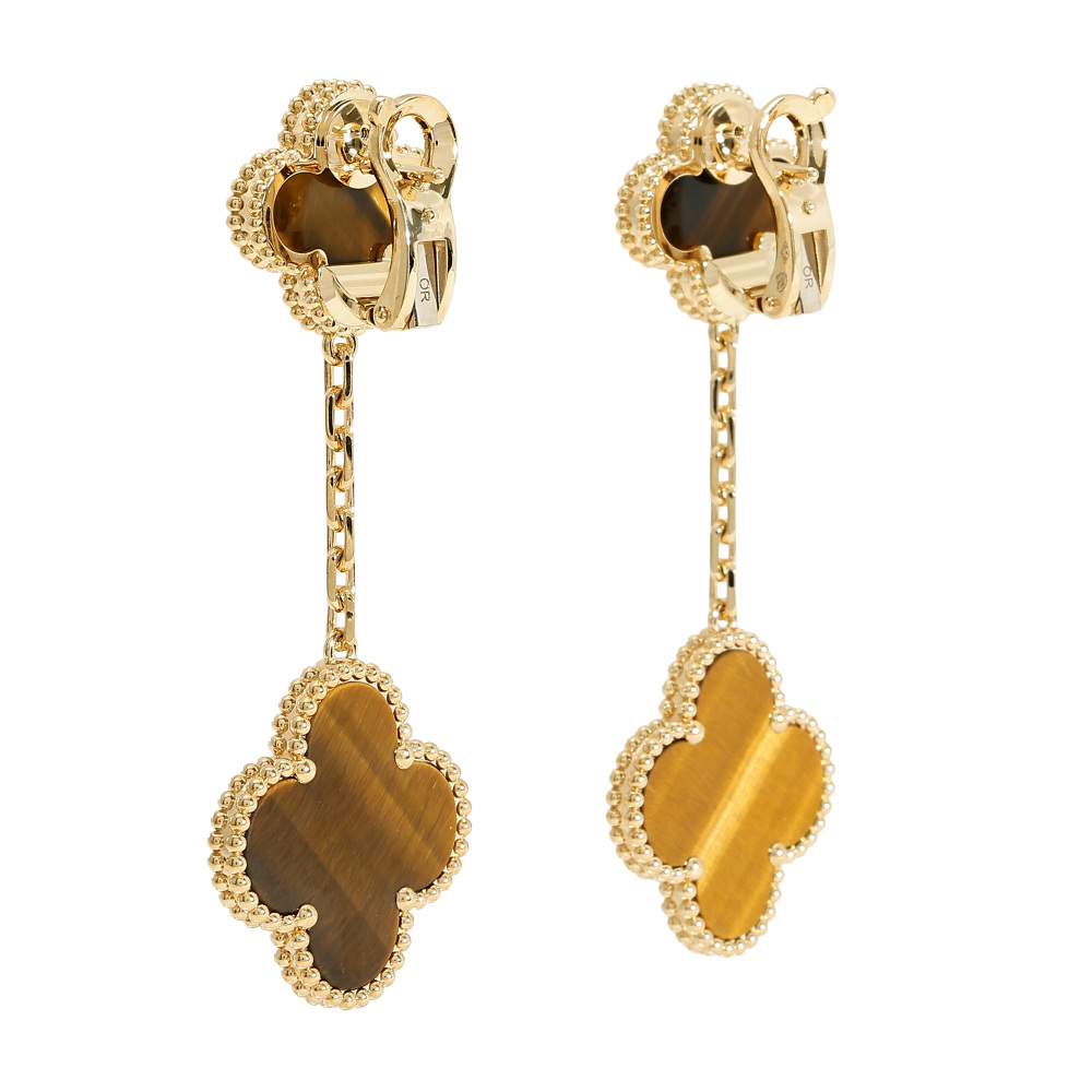 Van Cleef & Arpels Magic Alhambra Earrings 18K Yellow Gold VCARP3SS00