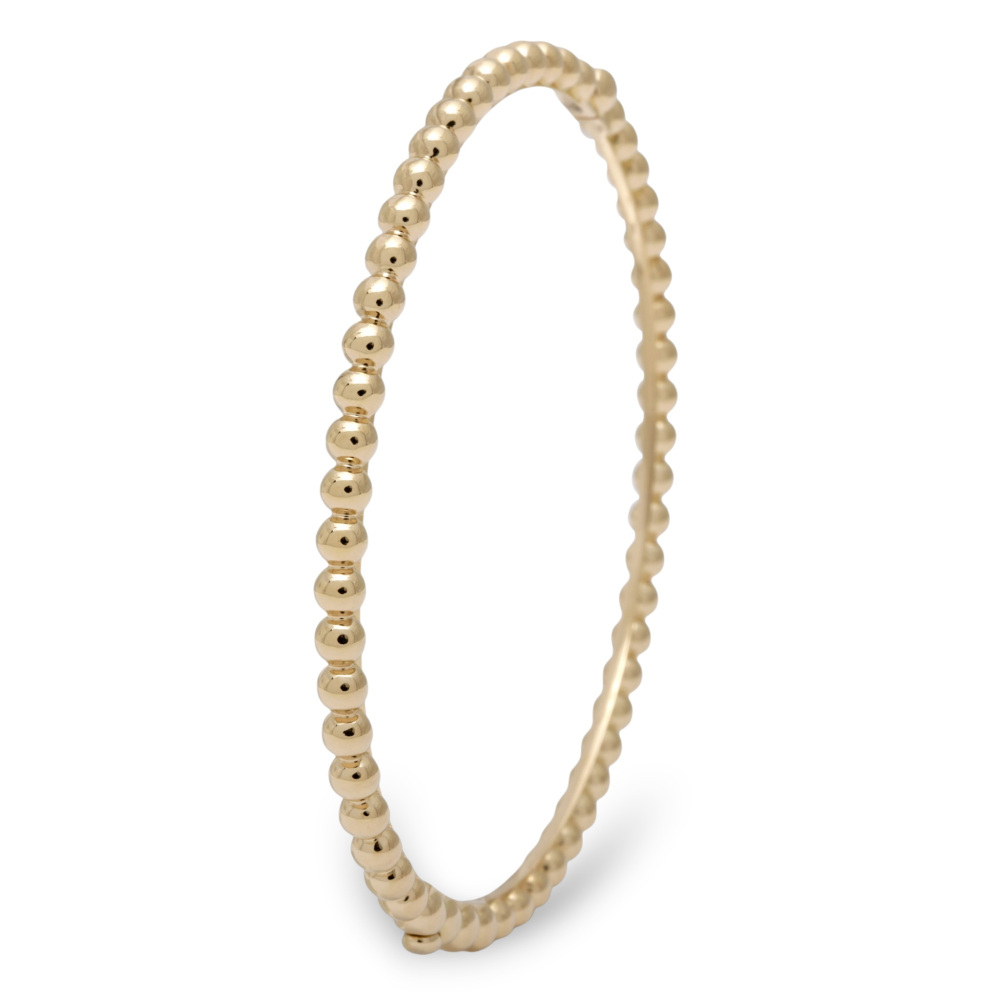 Van Cleef & Arpels Perlet Bracelet 18K Yellow Gold VCARO7A800