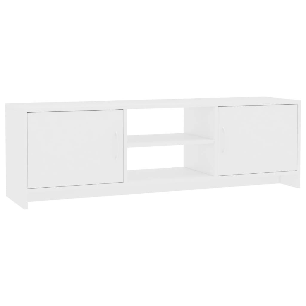 vidaXL TV Cabinet White 47.2x22x11.8x22x14.8x22 Chipboard
