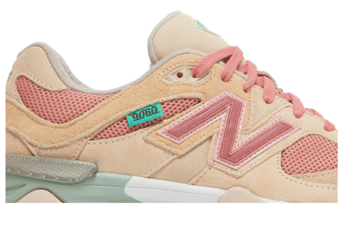 Joe Freshgoods x New Balance 9060 Inside Voices Penny Cookie Pink U9060JF1 Casual Running Sneakers
