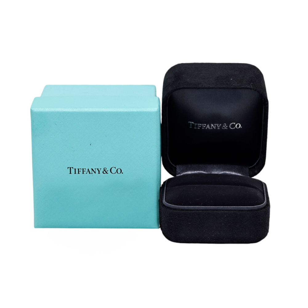 Tiffany & Co. Knot Double Row Ring 18K Yellow Gold Diamond 68887968