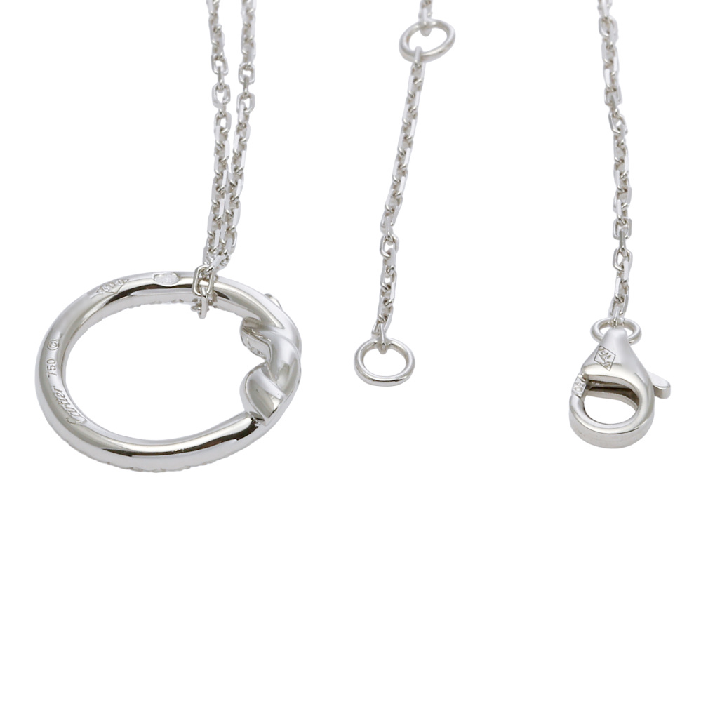Cartier Entrerace Diamond Necklace 18K White Gold
