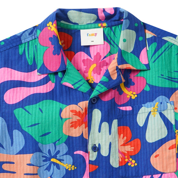 Famy Jungen Hemd im Tropical-Look