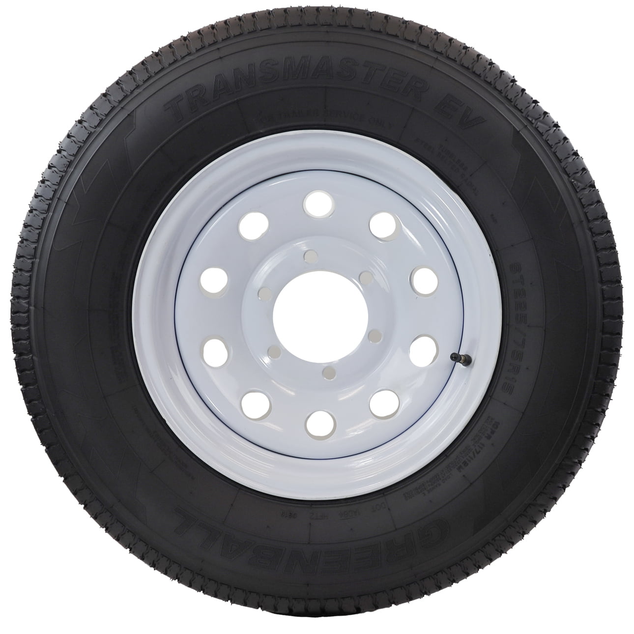 Greenball Transmaster EV ST205/75R15 8PR Hi-Speed Special Trailer Radial Tire (Tire Only)