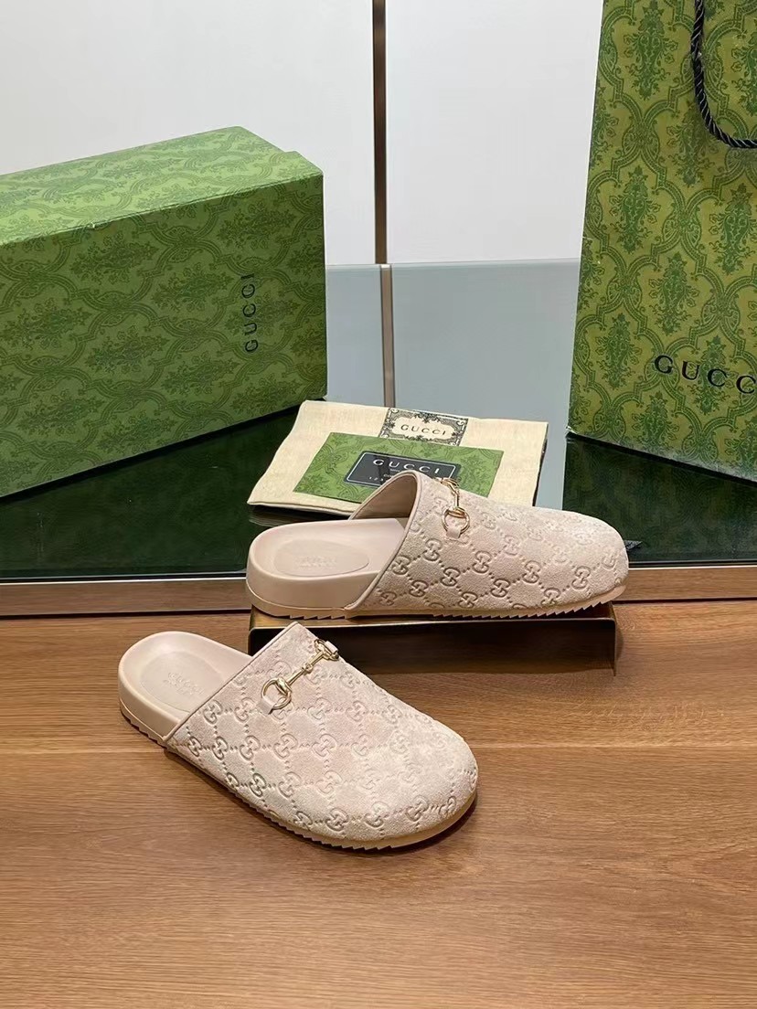 High Quality Gucci Horsebit mules Slippers - cnluxepick