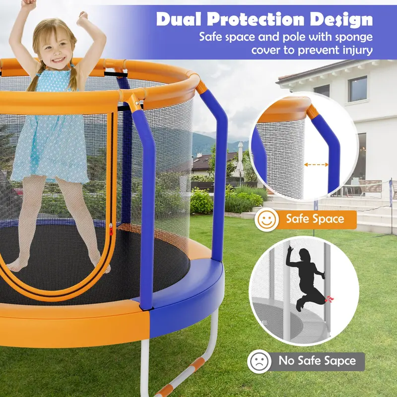 Universal Trampoline Spring Pad – Fits 8FT to 16FT Round Frames