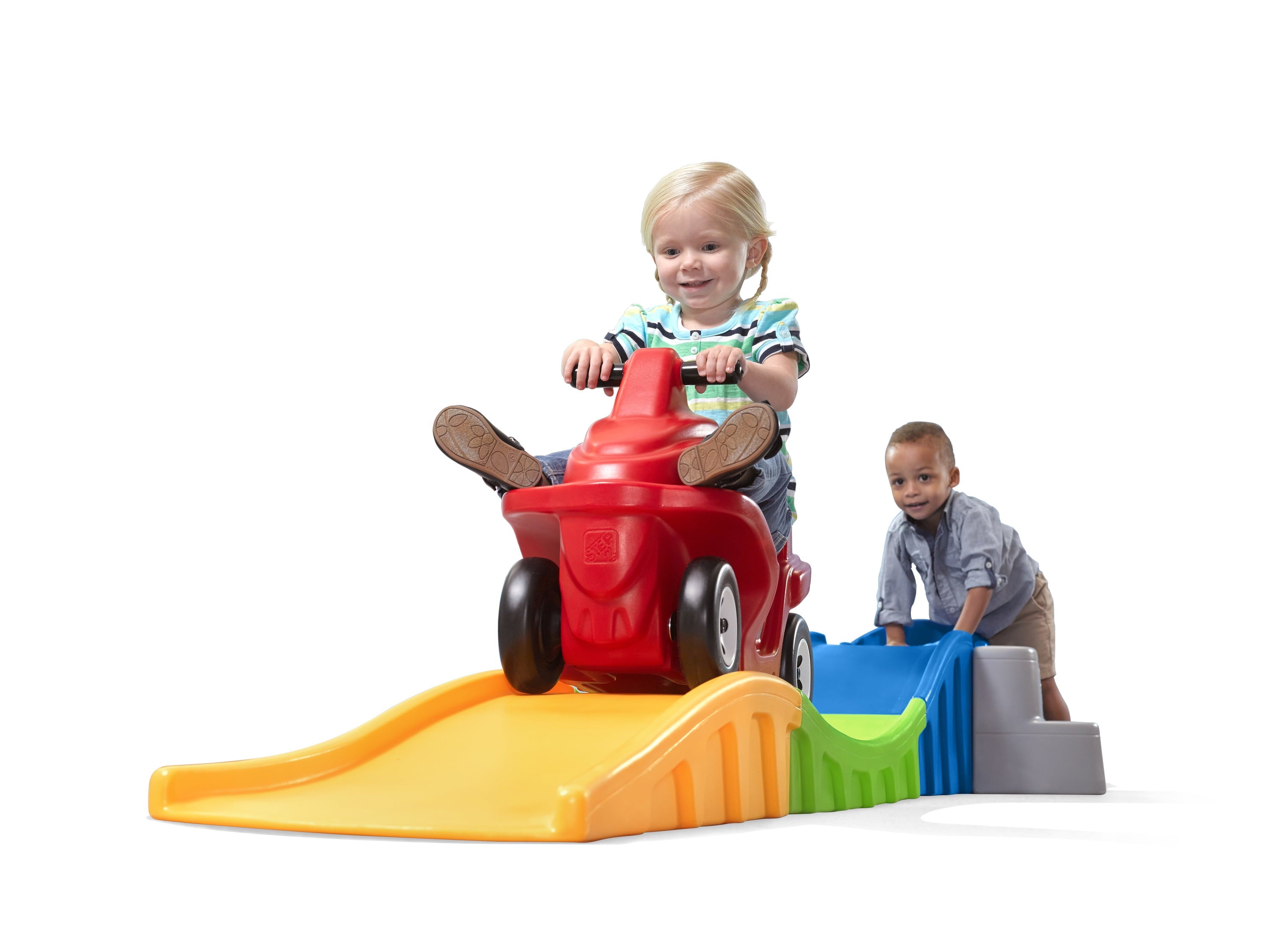 Step2 Anniversary Edition Up and Down Roller Coaster with over 10 feet of track