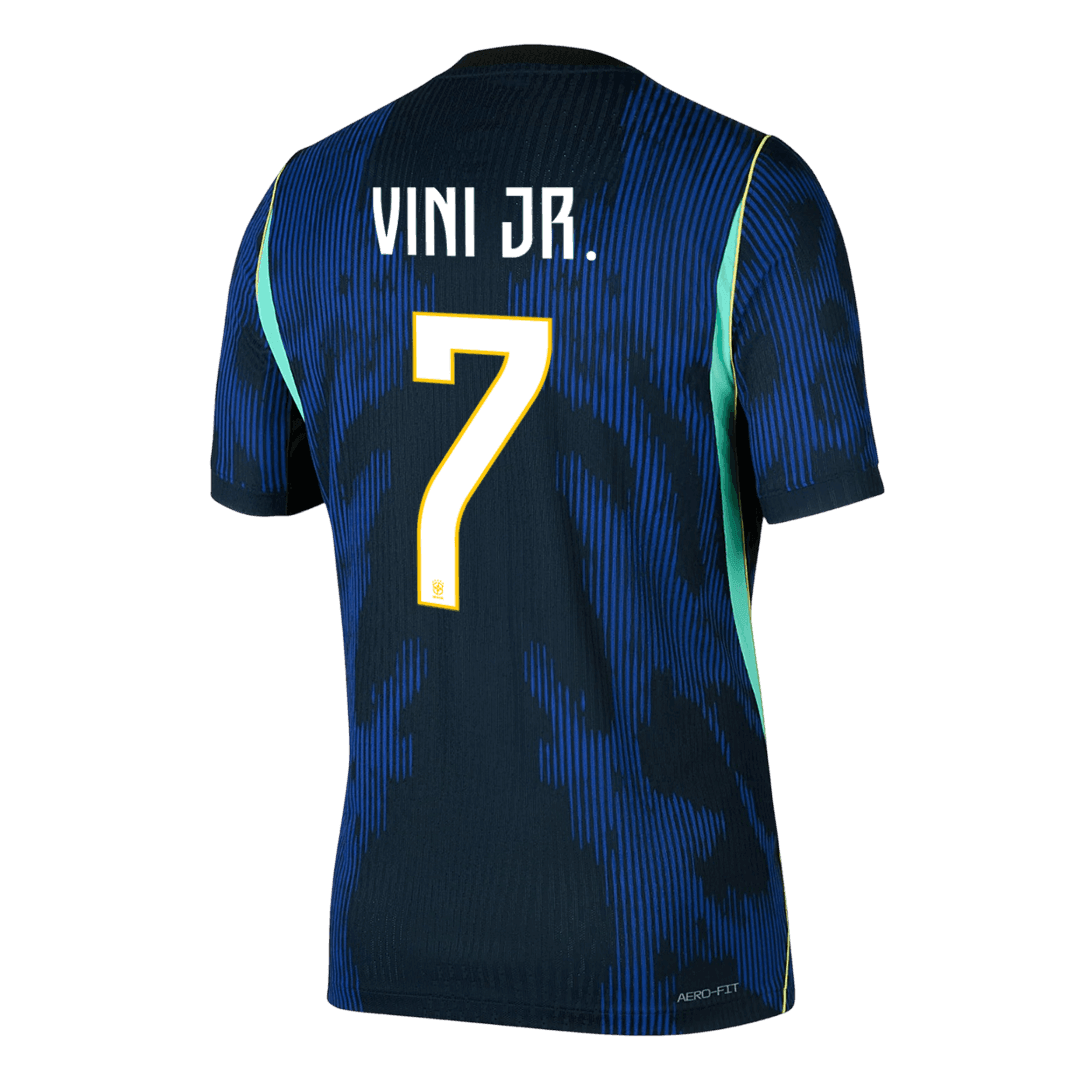 VINI JR. #7 Brazil Away Player Version Jersey World Cup 2026