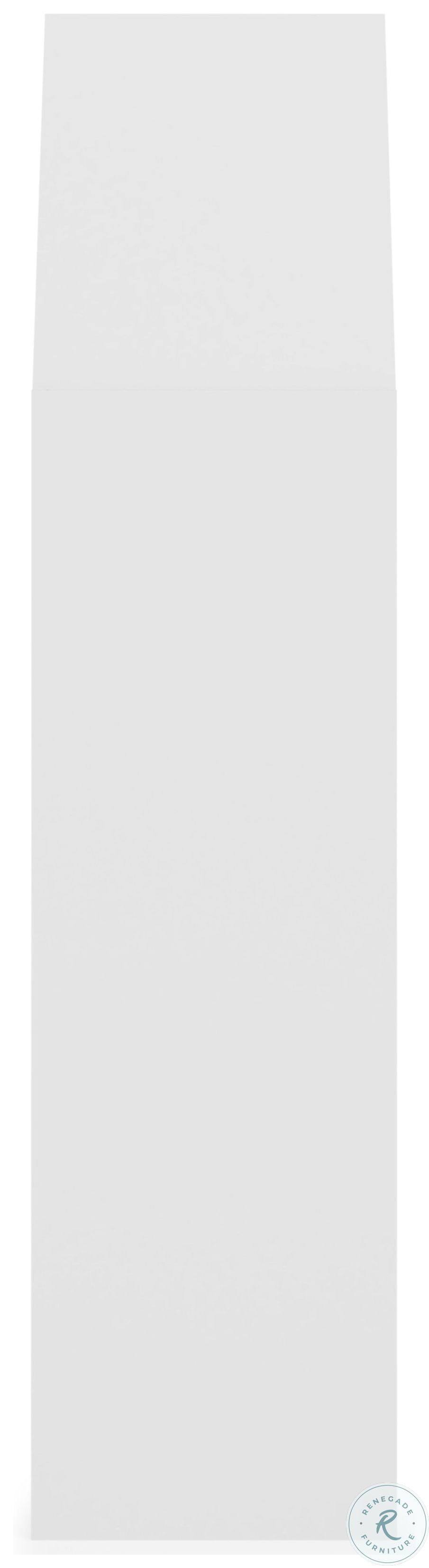 Blariden - White - Bookcase
