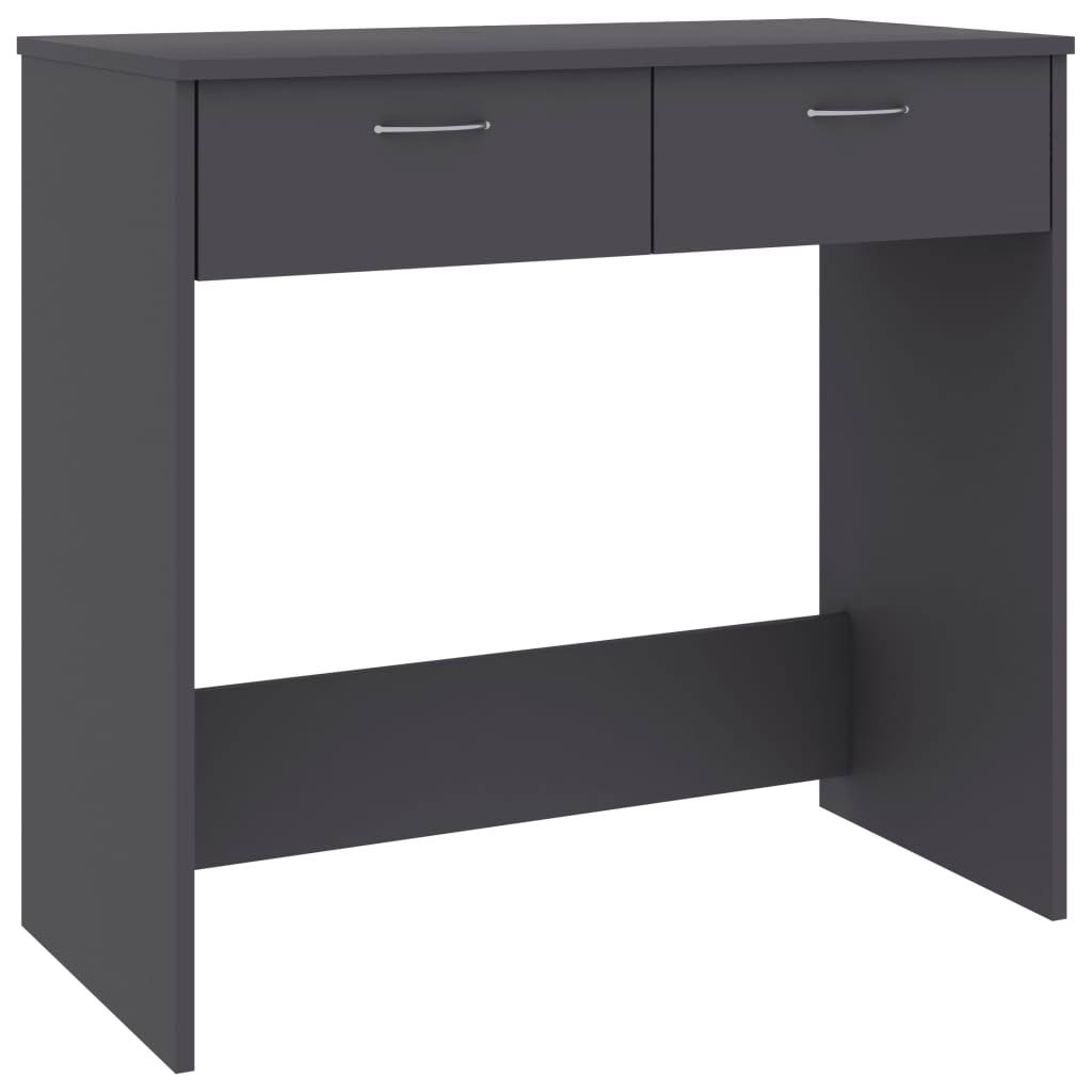 vidaXL Desk White 31.5x22x15.7x22x29.5x22 Chipboard