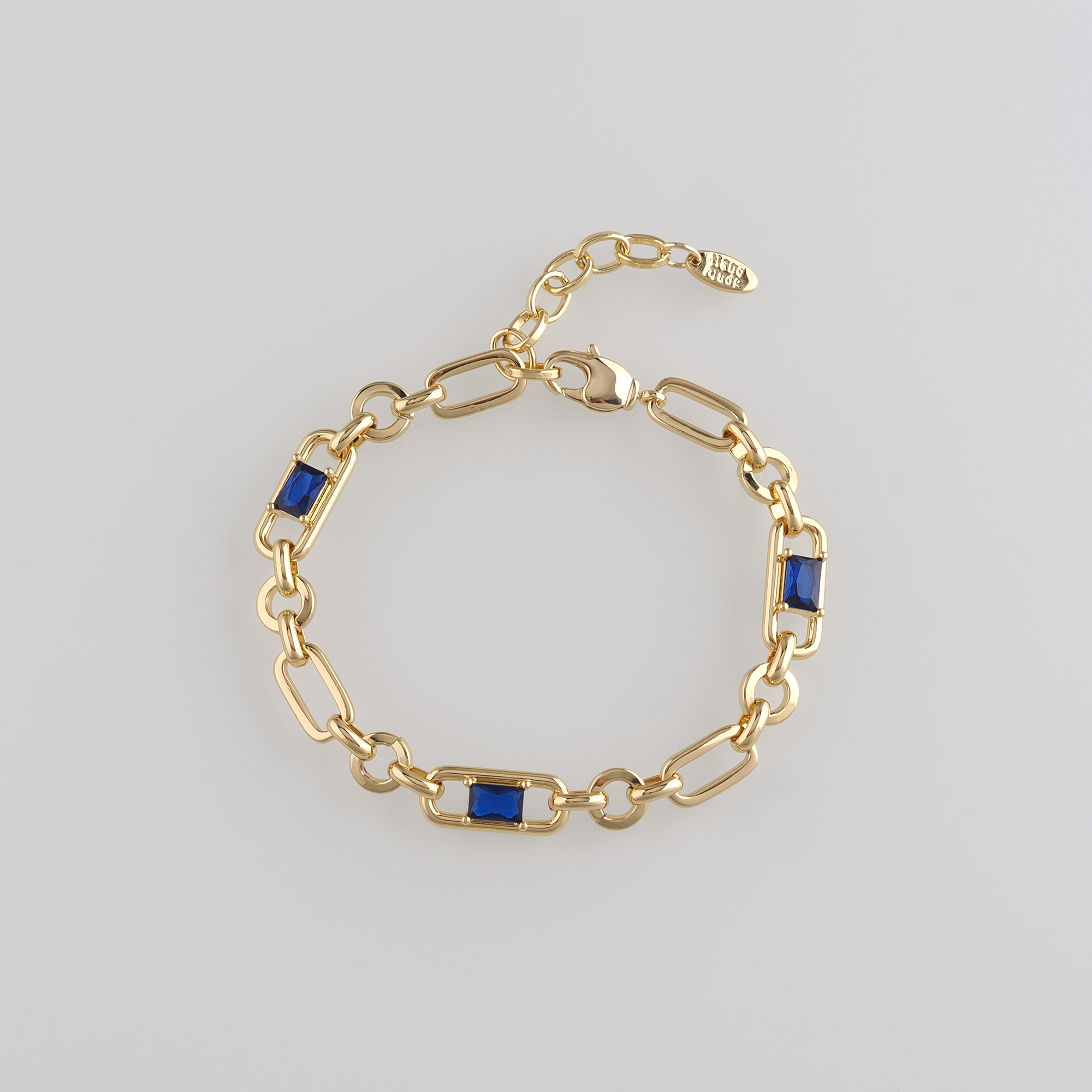 18K Gold Filled Round Link Chain Bracelet,Cable Chain,Gold Chain Bracelet,Ladies Bracelet,Gift For Her
