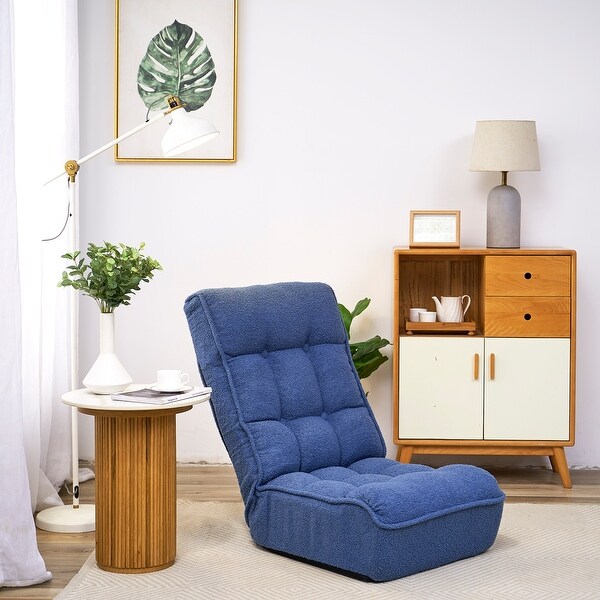 Single sofa reclining chair lazy sofa balcony reclining chair adjustable chair