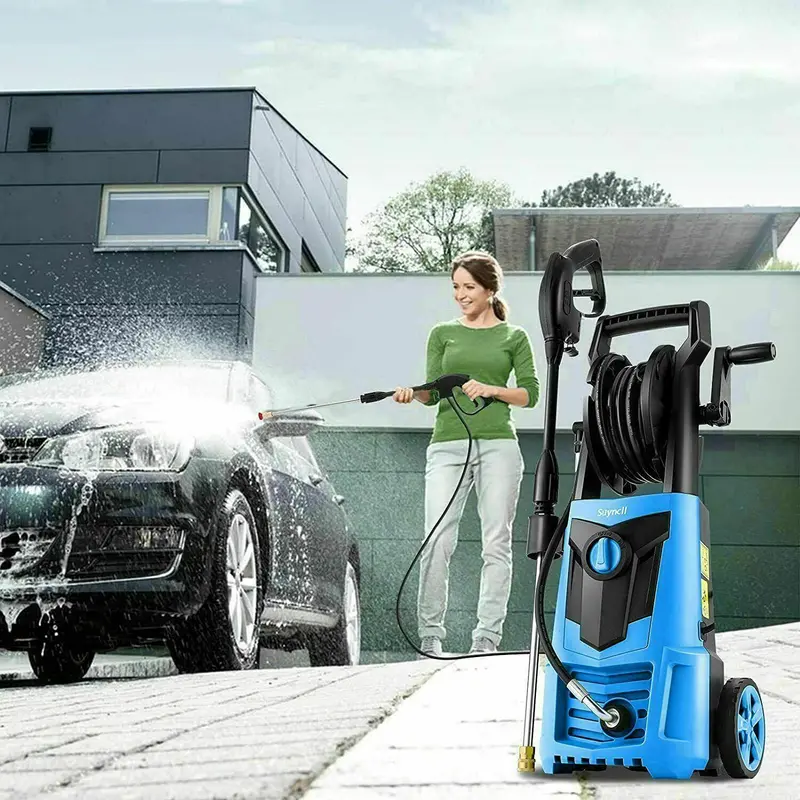 Suyncll 3000 PSI Electric Pressure Washer – 2.4 GPM Heavy-Duty Cleaning System
