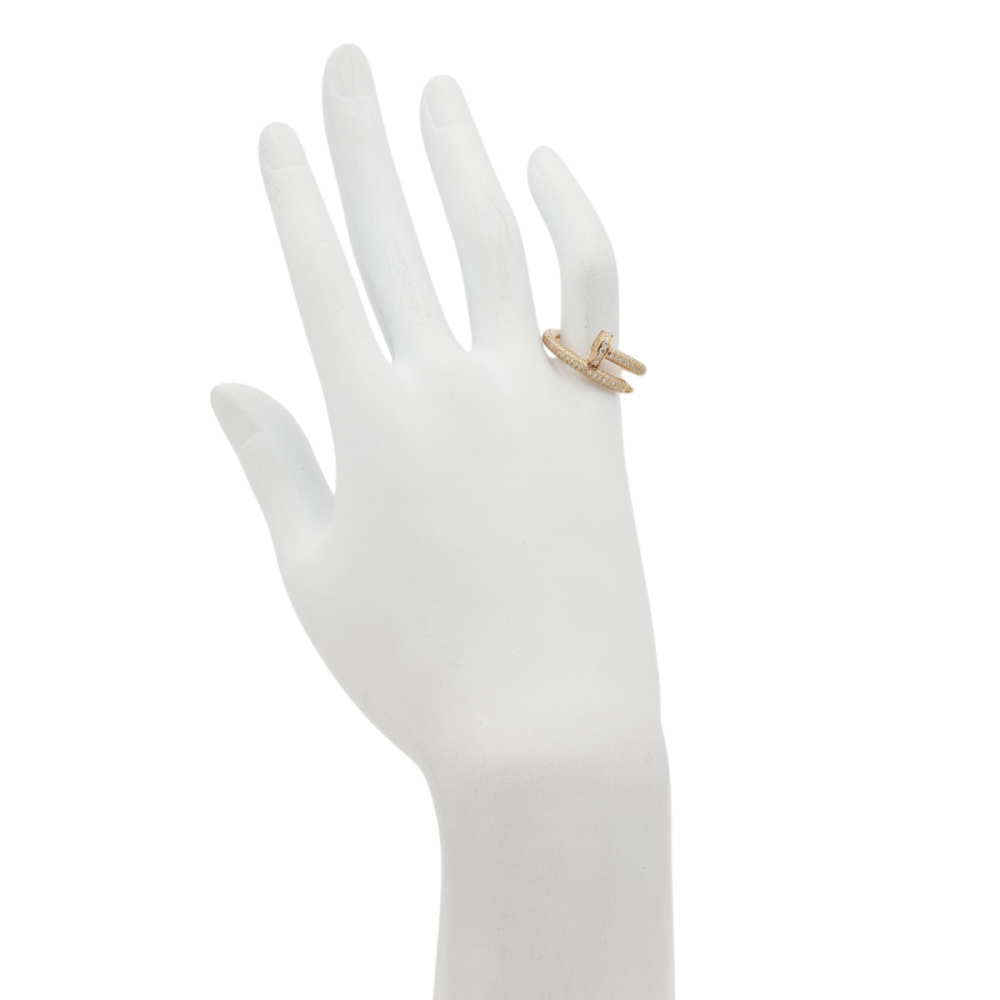 Cartier Juste un Clou Ring 18K Rose Gold Diamond N4748600