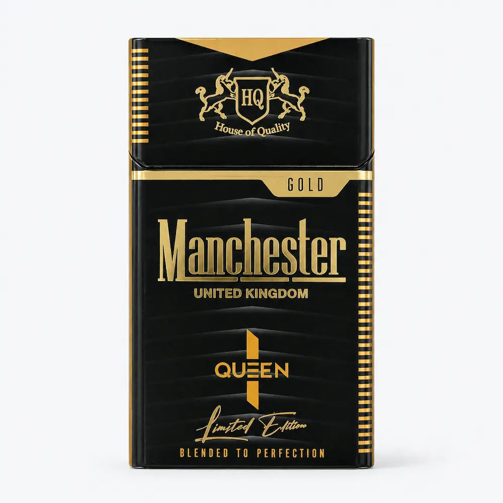 Manchester Queen Gold Limited Edition Cigarettes Buy Online AU - FLUXAUD SHOP