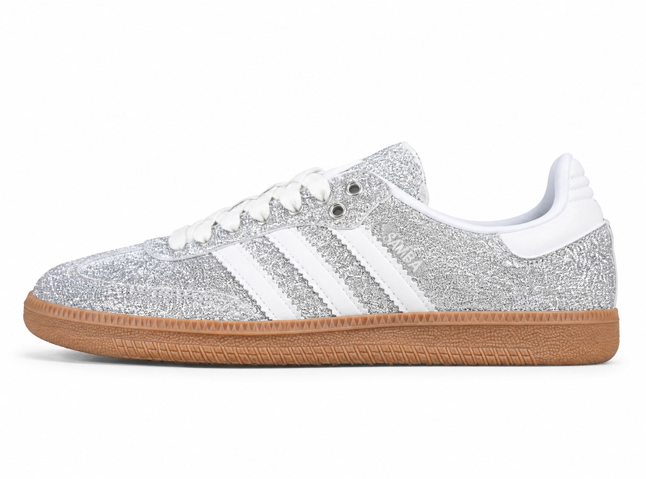 Adidas Samba Og Clover Casual Board Shoes Silver/Argentous KI6264