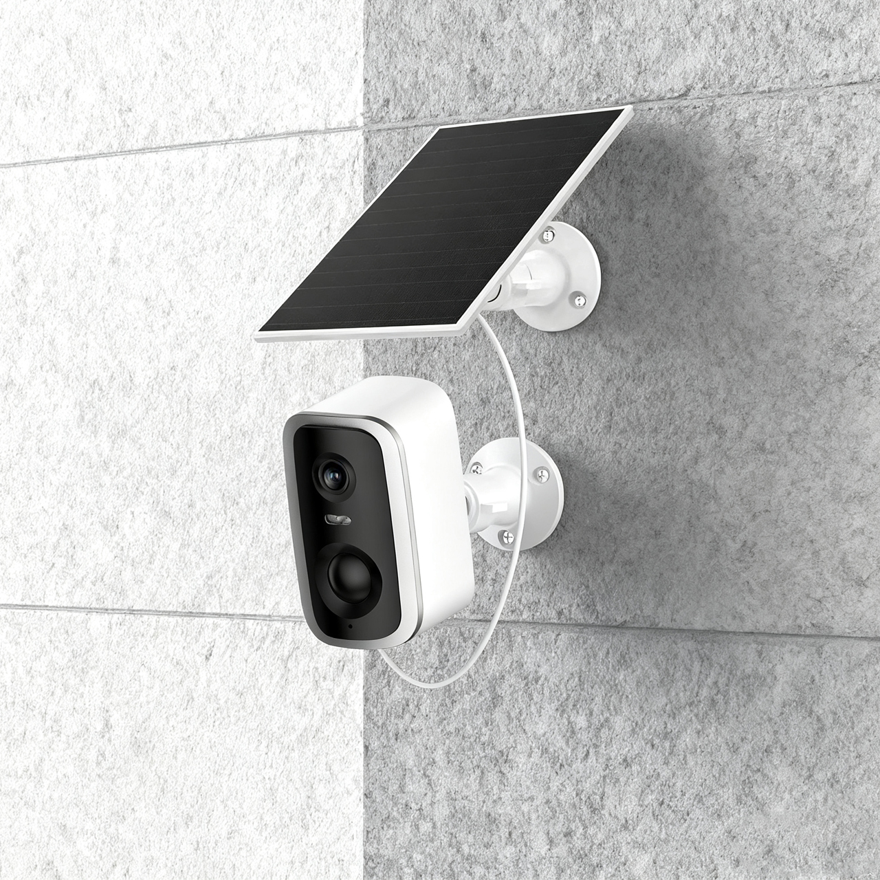 Solar Powered Security Camera