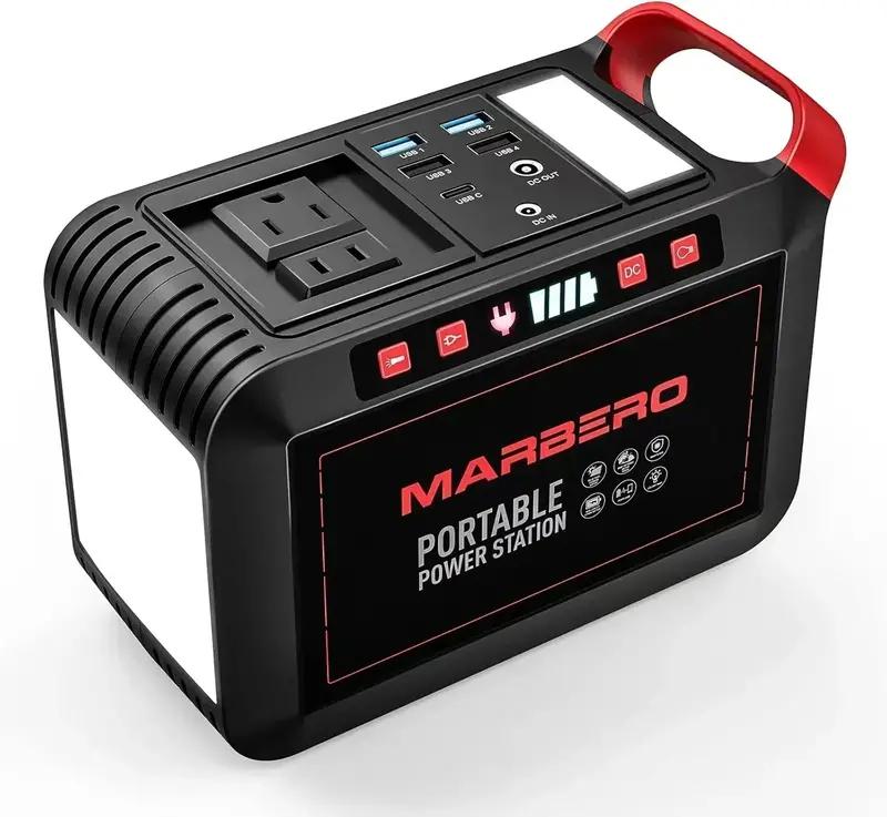 Portable Solar Power Station – 88Wh Lithium Battery Generator with Fast-Charging Capability