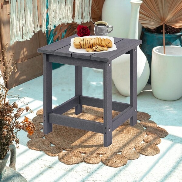 Side Table,Pool Composite Patio Table