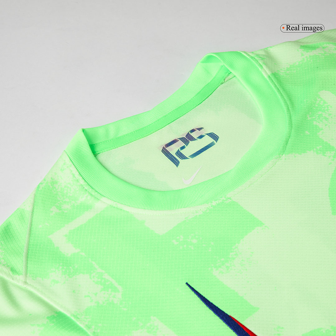 RAPHINHA #11 Barcelona Third Away Soccer Jersey - UCL(Spotify Logo Without Text��