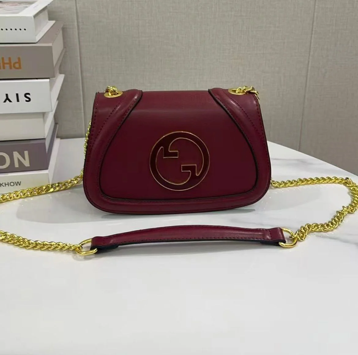 Gucci Bag | Blondie Burgundy