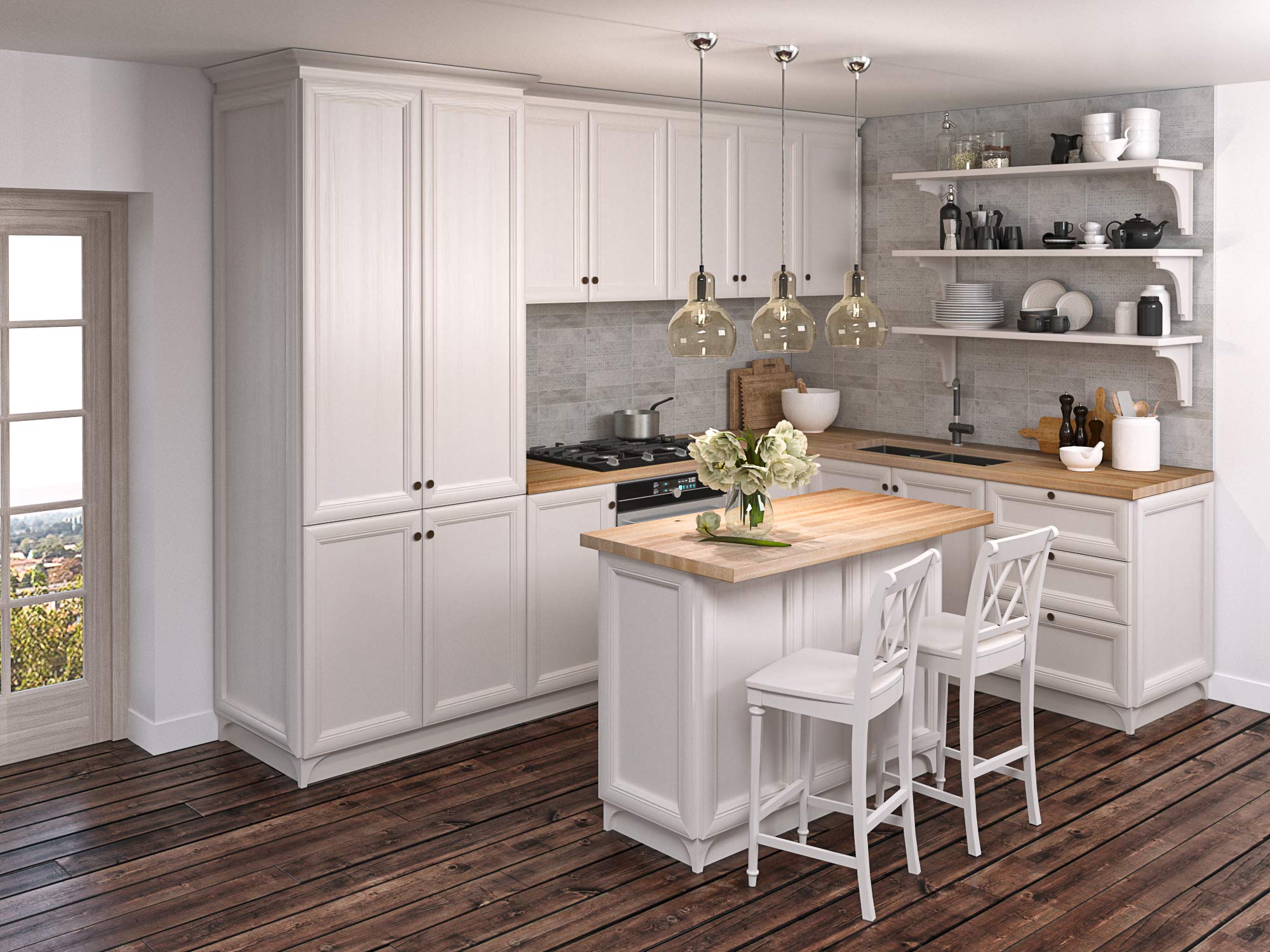Big Bison Maple Butcher Countertop