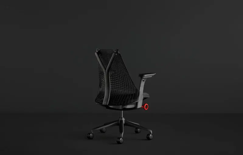 Sayl Pro Gaming Chair – Breathable Mesh Back, Adjustable Height & Tilt, Racing-Style Base