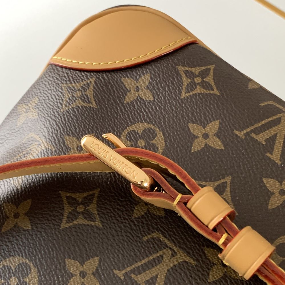[Premium Quality] – Louis Vuitton Odéon MM Monogram Natural 12.2 Inches M45355