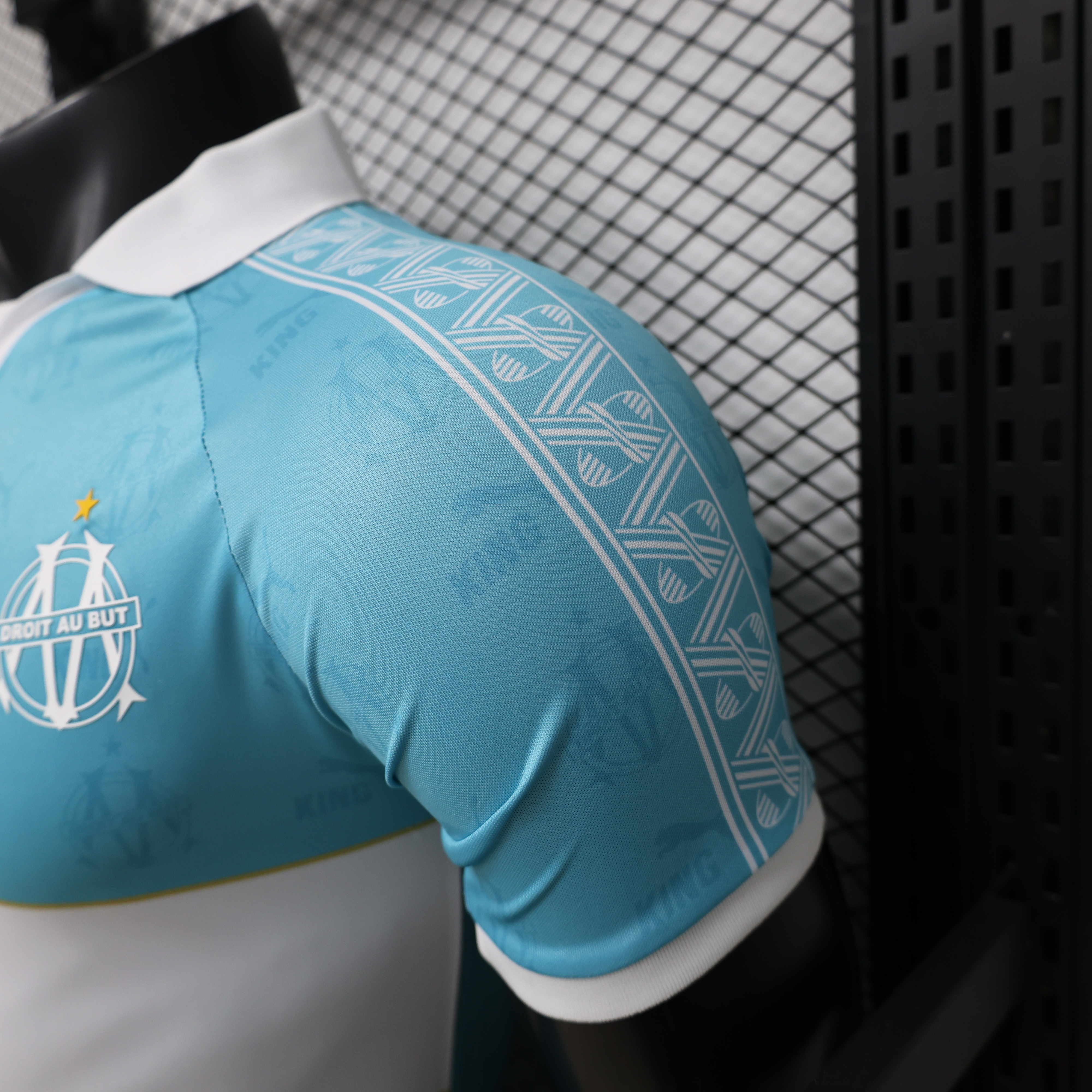 Player Version Olympique de Marseille KING Retro Jersey Men