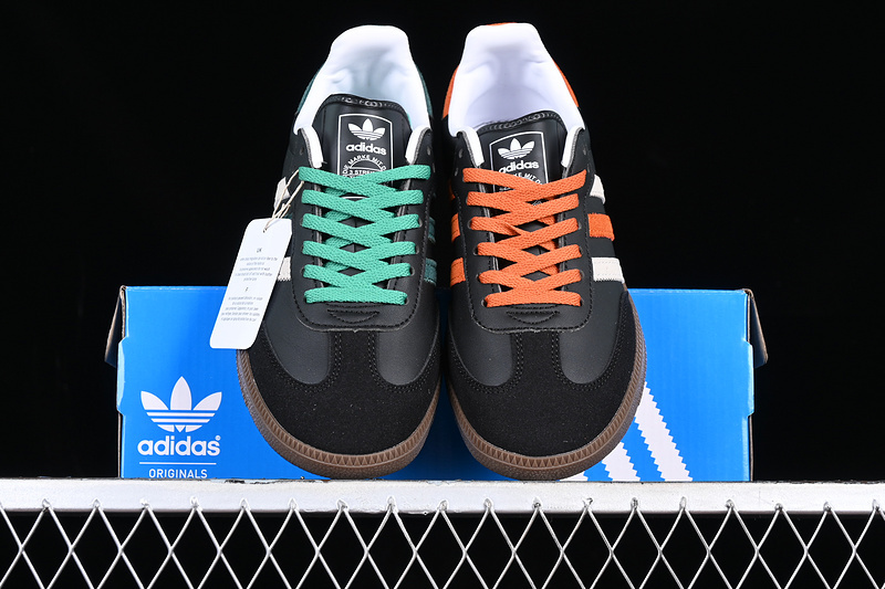 Adidas Samba Vegan White/Orange/Black FW5386