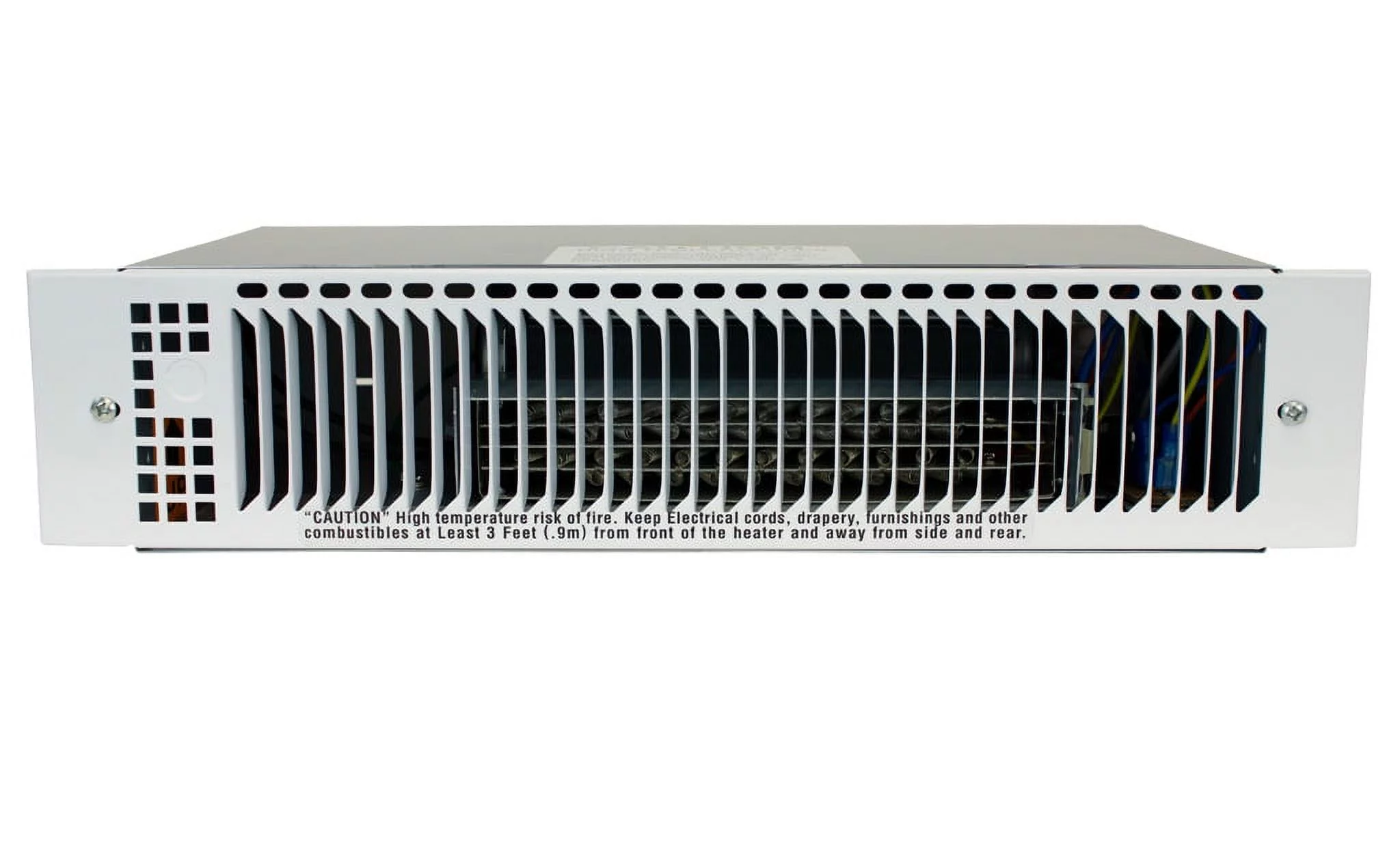 King Electric 1500W / 240V Multi-Watt Electric Kickspace Heater, White, KT2415-MW-W