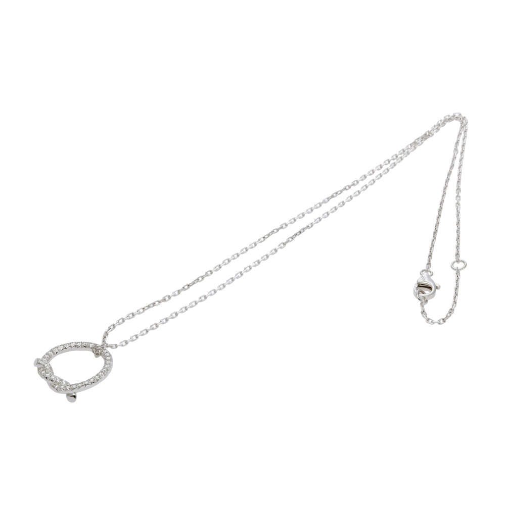 Cartier Entrerace Diamond Necklace 18K White Gold