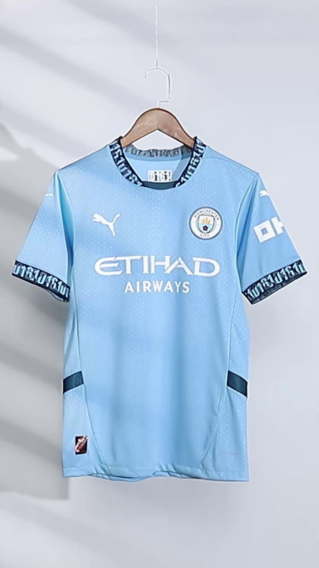 FODEN #47 Manchester City Home Player Version Jersey - UCL