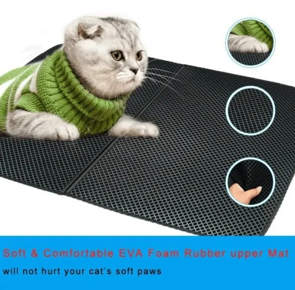 Foldable Cat Litter Mat