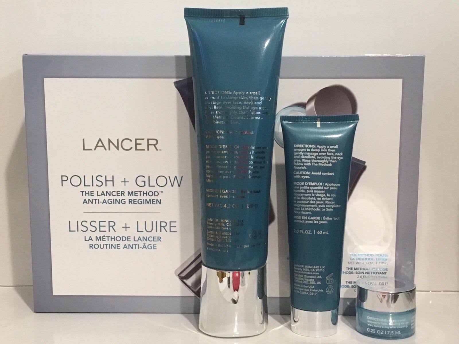 Lancer Skincare The Method Polish u0026 Glow Set