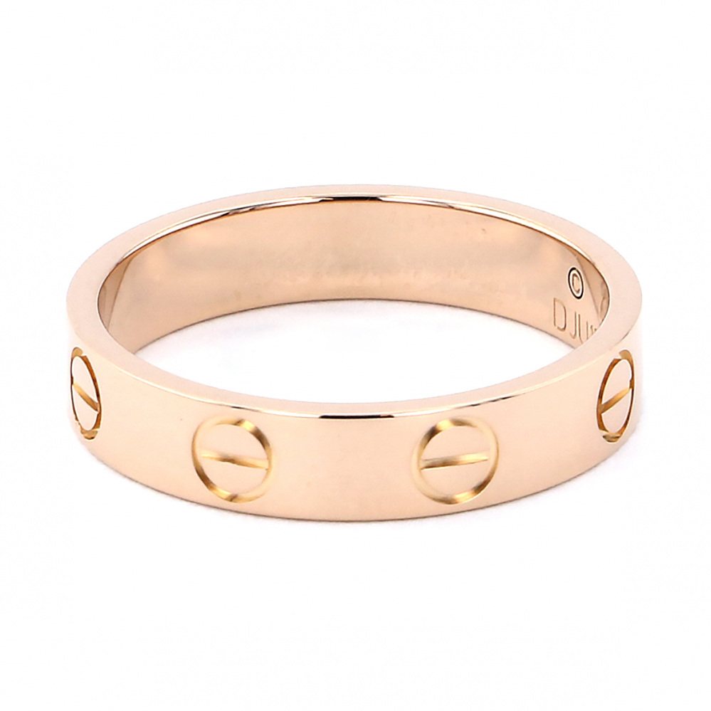 Cartier Love Ring 18K Rose Gold