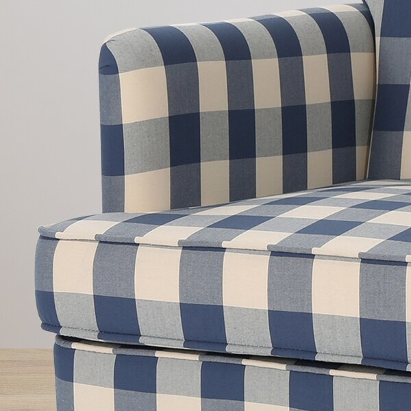 Modern Fabric Tufted Club Chair with Arms and Nailhead,Easy to Assemble