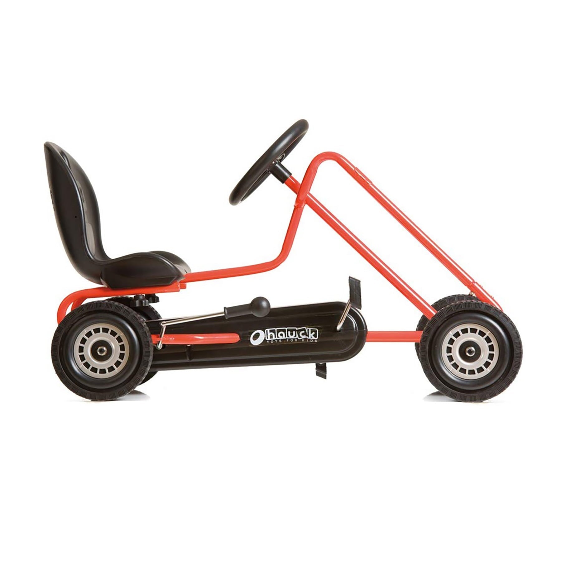 Hauck Lightning Pedal Go Kart Car Ride On Toy with Adjustable Seat