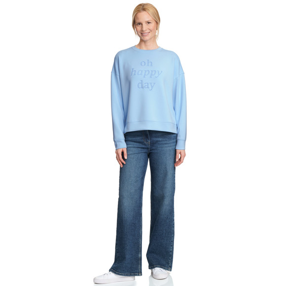 Gina Benotti Damen Sweatshirt aus Modal-Mix
