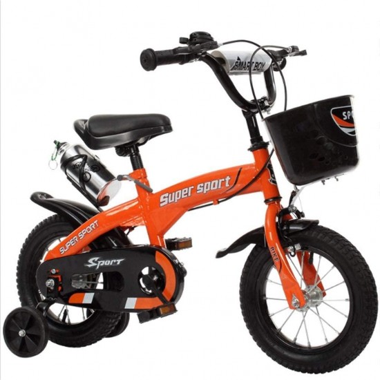 Kids Bike BMX Bike for Kids Boys Girls Bicycle Ultra-Lightweight Children Bike Bicycle 12″, 14″, 16″, 18″ with Stabilisers and Water Bottle