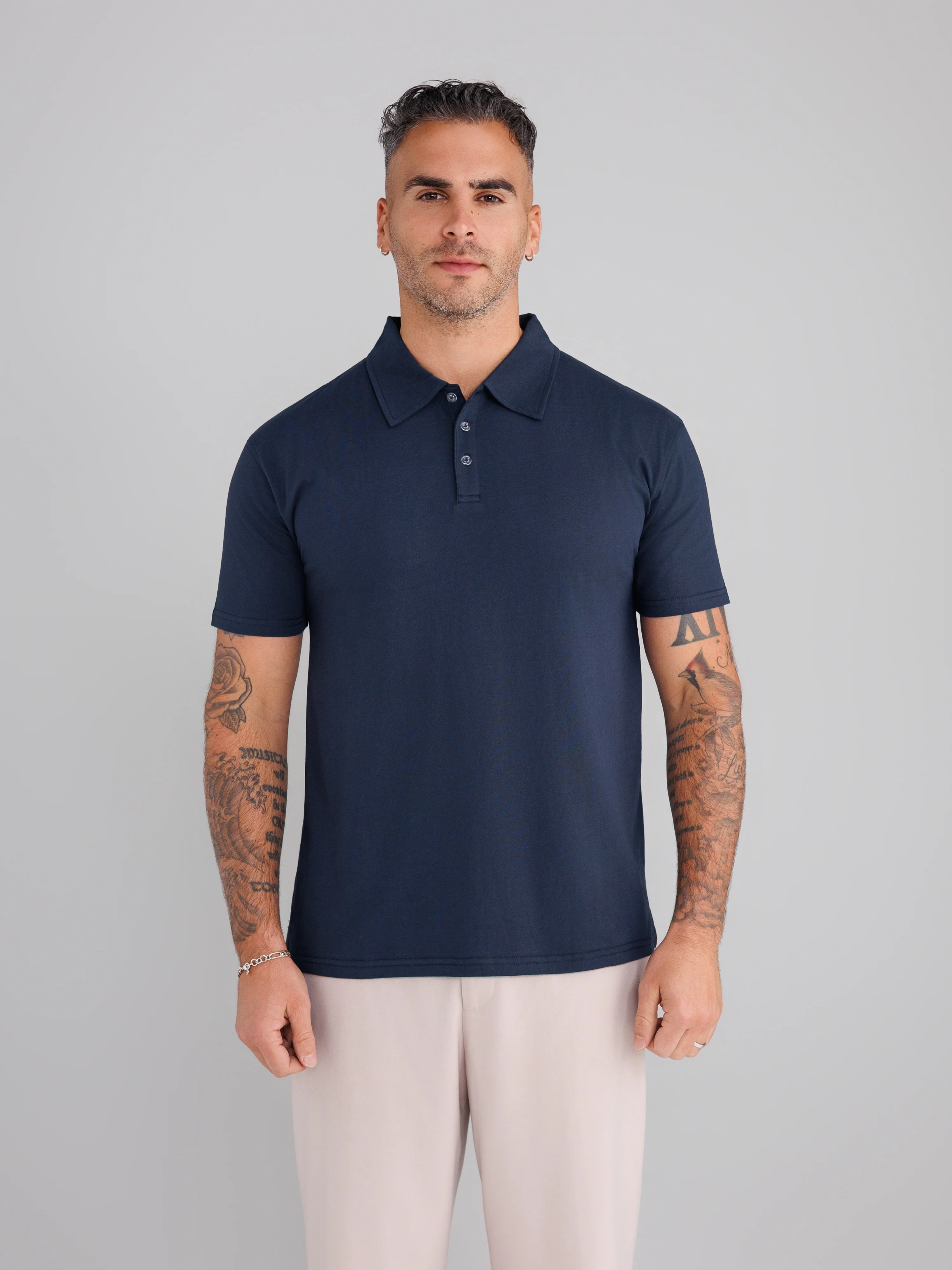 Navy Polo 3-pack