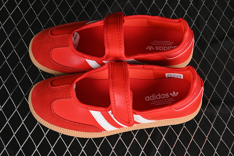 Adidas Samba Jane White/Red JQ6446