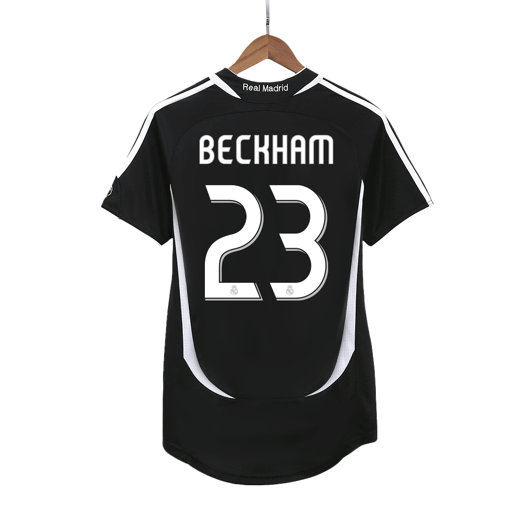 Retro Soccer Jersey BECKHAM #23 Real Madrid Away 2006/07