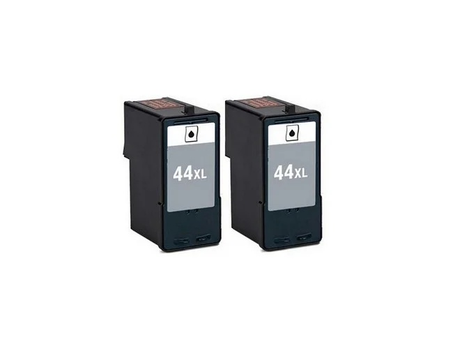 PrinterDash Replacement for Lexmark X4850/X4950/X4975/X6570/X7550/X9570/X9575/Z1520 Black High Yield Inkjet (2/PK-540 Page Yield) (NO. 44XL) (18Y0142E_2PK)