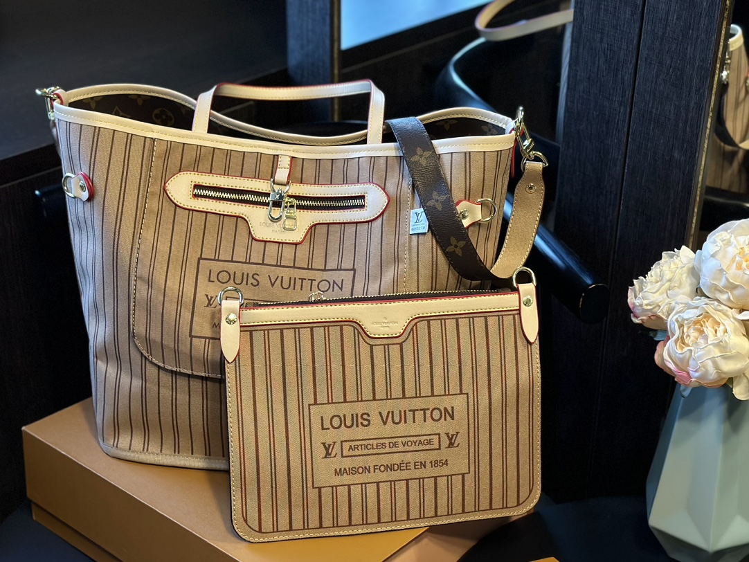 LV Neverfull Double sided bag - cnluxepick