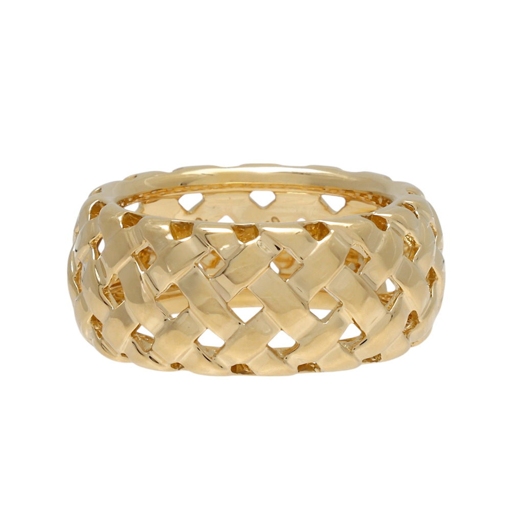 Tiffany & Co. Mineverley Ring 18K Yellow Gold