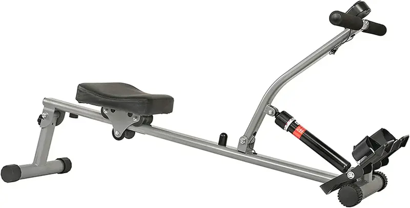 Sunny Health & Fitness Rowing Machine – Compact Adjustable Indoor Rower with 12 Resistance Levels