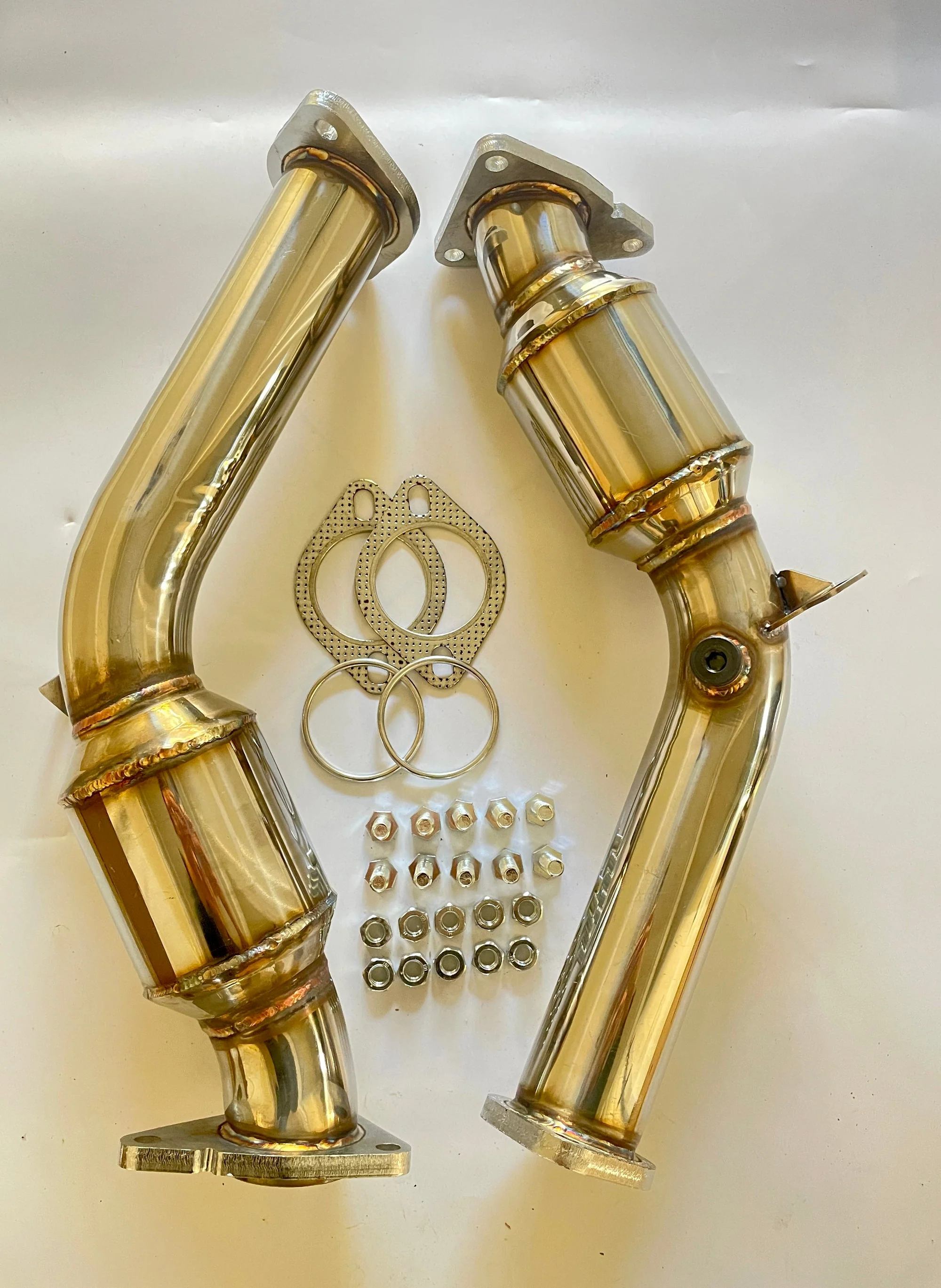 SPDZ1 Nissan VQHR Test Pipes 350z - 370z - G35 - G37