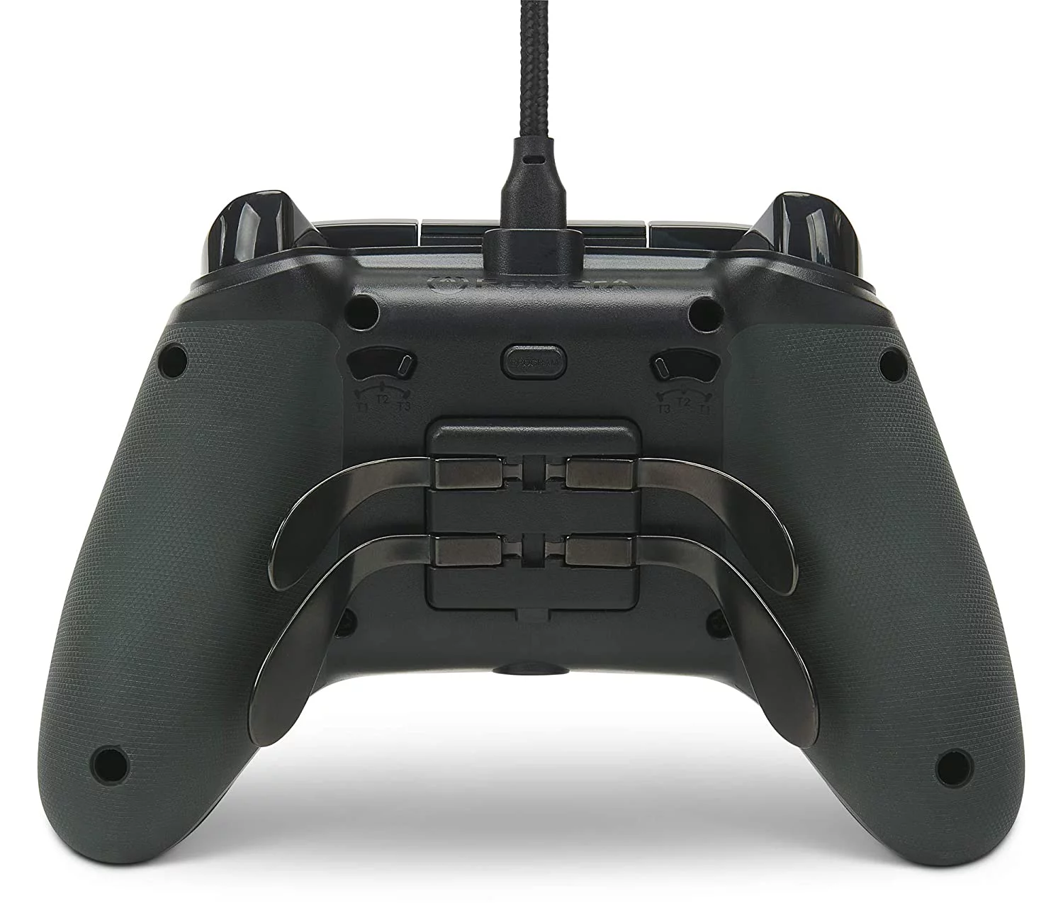PowerA - FUSION Pro 2 Wired Controller for Xbox Series X|S - Black/White With Cleaning Manual Kit Bolt Axtion Bundle Used